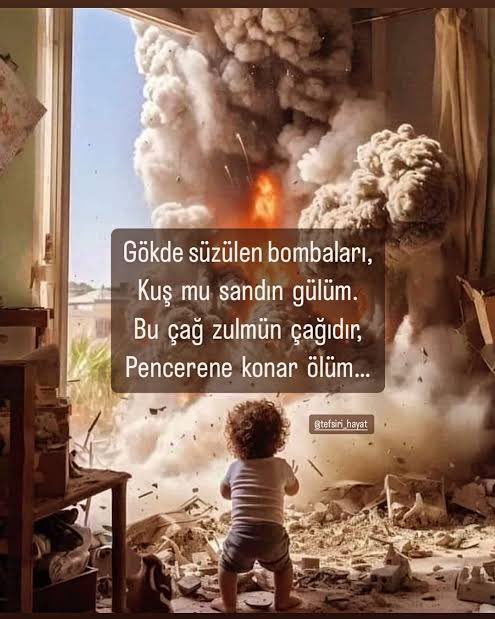 Ümmetin İlk kıblesidir, Kıyamıdır... Ey Müslümanlar ne kadar daha sessiz kalacaksın… Artık bu zülme bir dur de! #GazzadeKatliamVar #GazzdeAçlıkVar #FilistineÖzgürlük #FilistiniUnutma #FilistindeSoykırımVar ￼