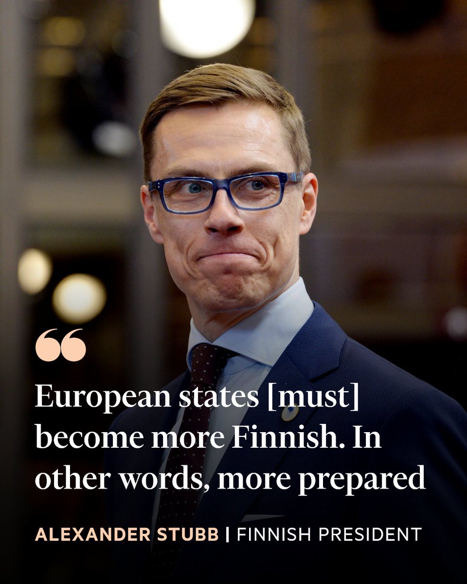 FT Exclusive: Finland's new president is worried that 'belligerent' rhetoric against Russia is distracting Nato leaders from preparing their armies for a potential conflict. on.ft.com/3VRAVLe