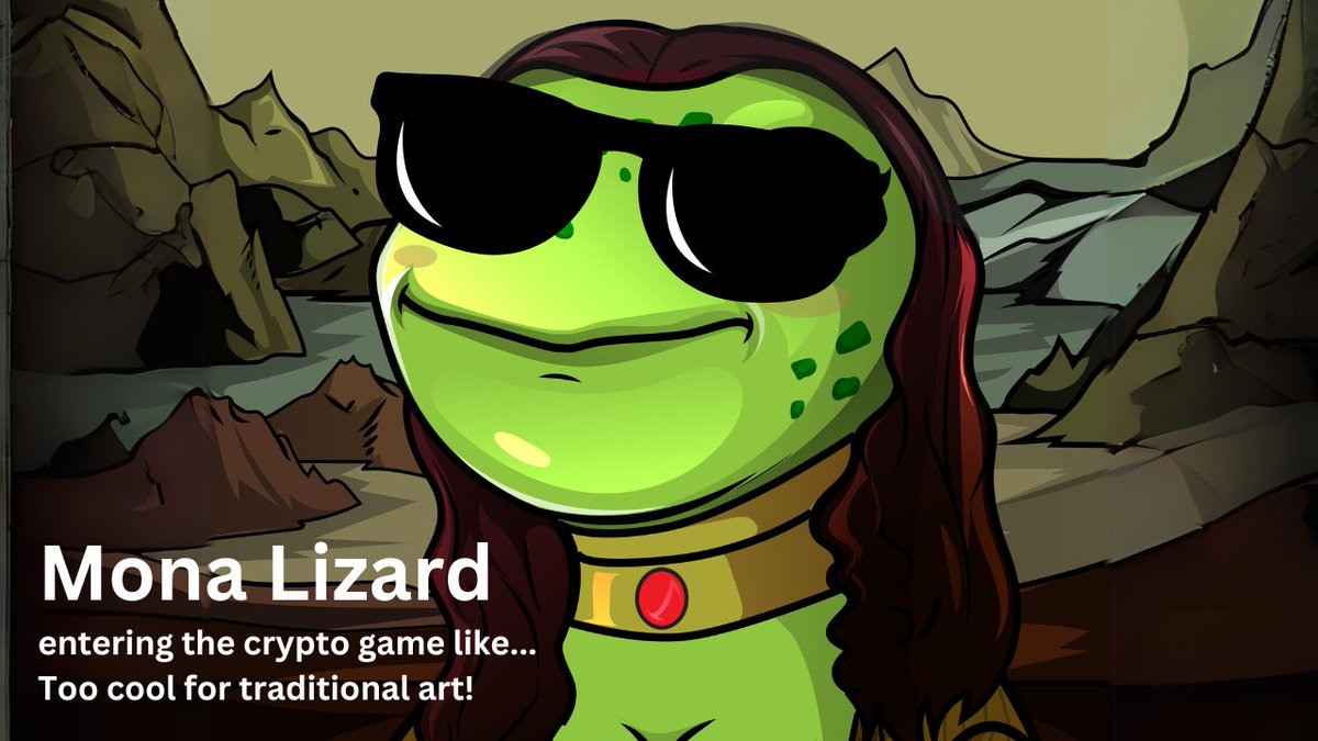 Mona Lizard tweet media