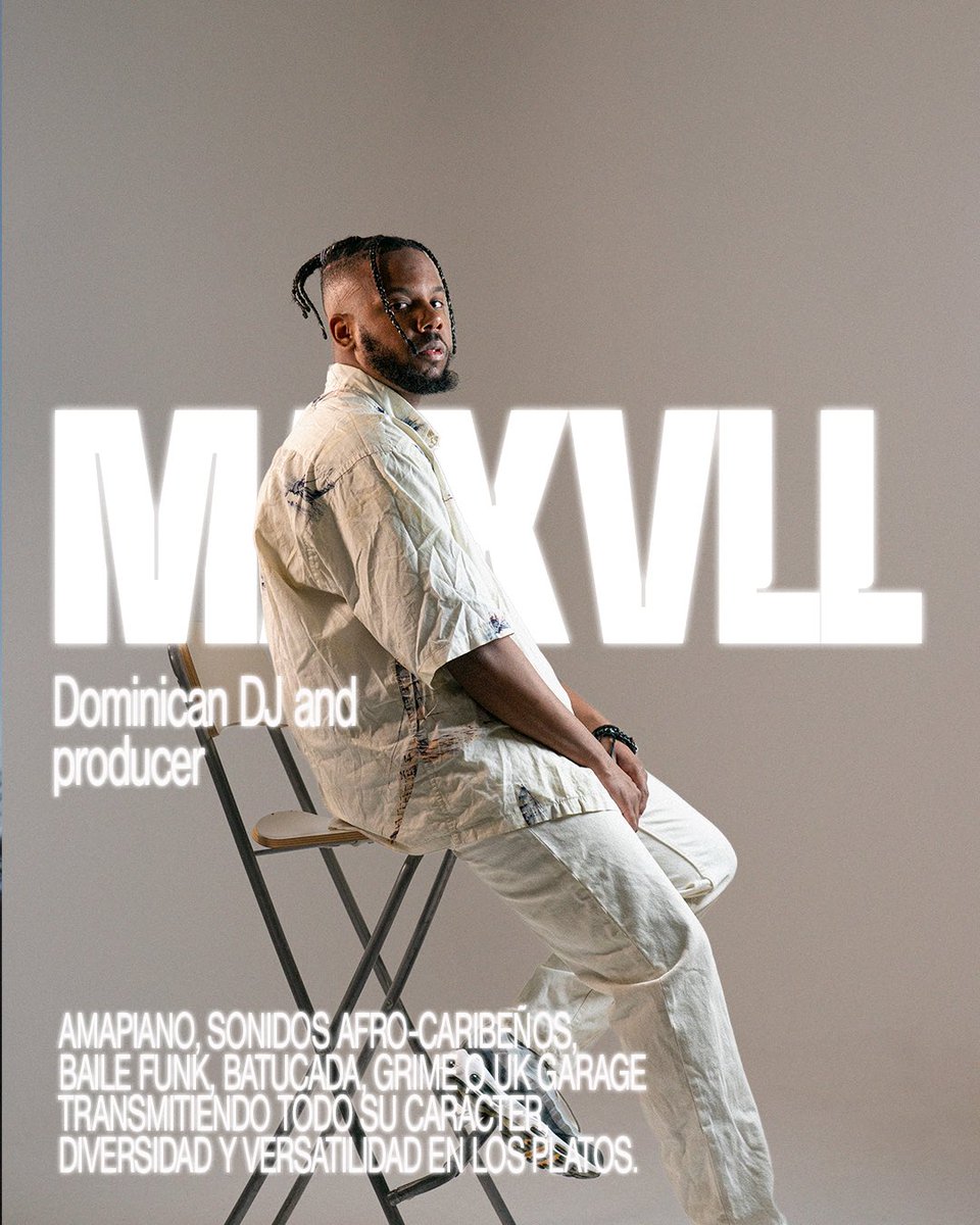 El hijo pródigo está de vuelta: <a href="/Maxvllmusic/">maxvll</a>, DJ y productor nacido en República Dominicana y asentado en España, vuelve dispuesto a hacerte sudar desde el minuto uno. 

🐎🐎🐎

↓ 𝐓𝐈𝐂𝐊𝐄𝐓𝐒 ↓
Último tramo de entradas → DISPONIBLE en Dice