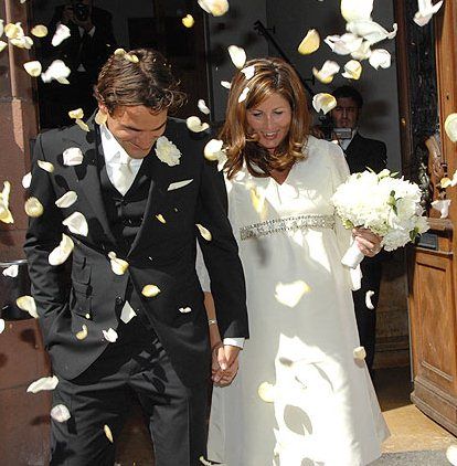 Happy 15th Wedding Anniversary Roger and Mirka Federer 11 April 2009 👩‍❤️‍💋‍👨💜❤️💜❤️💦