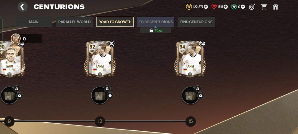 ✨ROAD TO GROWTH✨ Here is a simplified breakdown of the days needed to finish the road to growth chaptwr in centurions LAHM PART. LAHM IS ONE OF THE MOST REACTIVE, BALANCED AND BALLING WINNING RB's ingame .. 🕸️ POINTS NEEDED☞1500 DAYS TO COMPLETE☞11 DAYs @tutiofifa