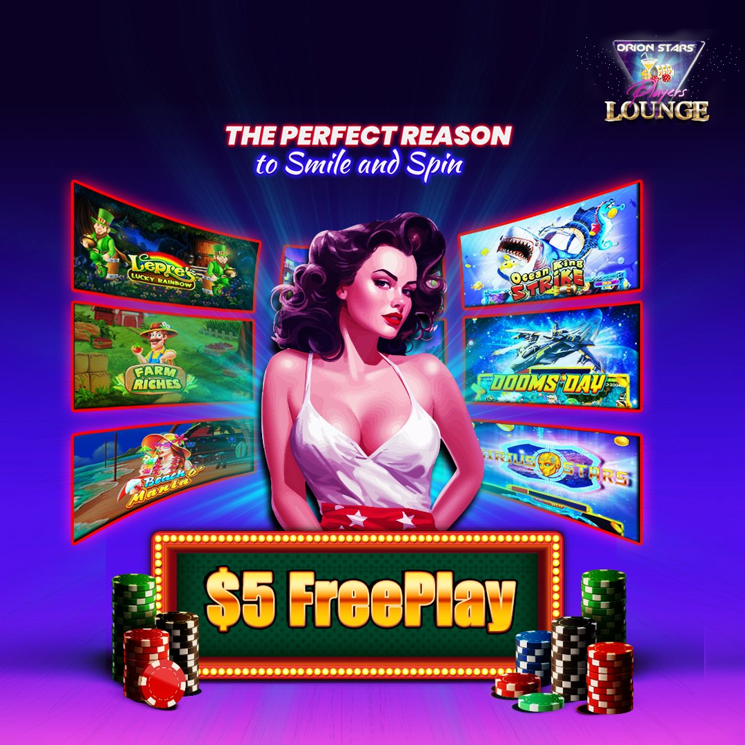 Orion Stars Casino | $5 Free Play | Orion Strike Casino 🐰🌷 
Sign Up Now: orionstarsplayerslounge.com

In the ever-changing world of online casinos, Orion Stars Casino stands out as a top destination for gaming lovers.

#Orionstars #Orionstarscasino #Orionstarsonline #Orioncasino