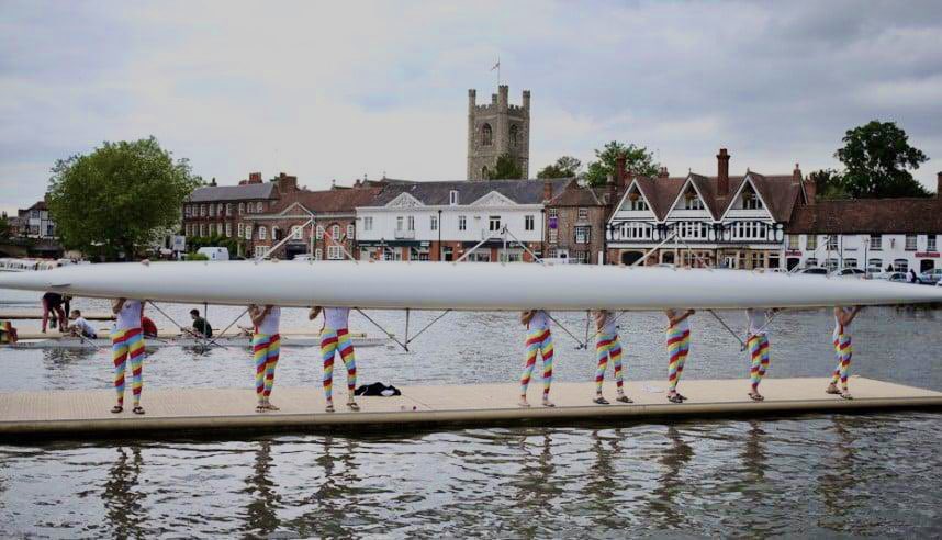 There are 82 sleeps to Henley Royal Regatta 2024. #HRR24 What happens when you call to describe your kit design to the manufacturer whilst driving in an area of poor mobile reception…? 😉