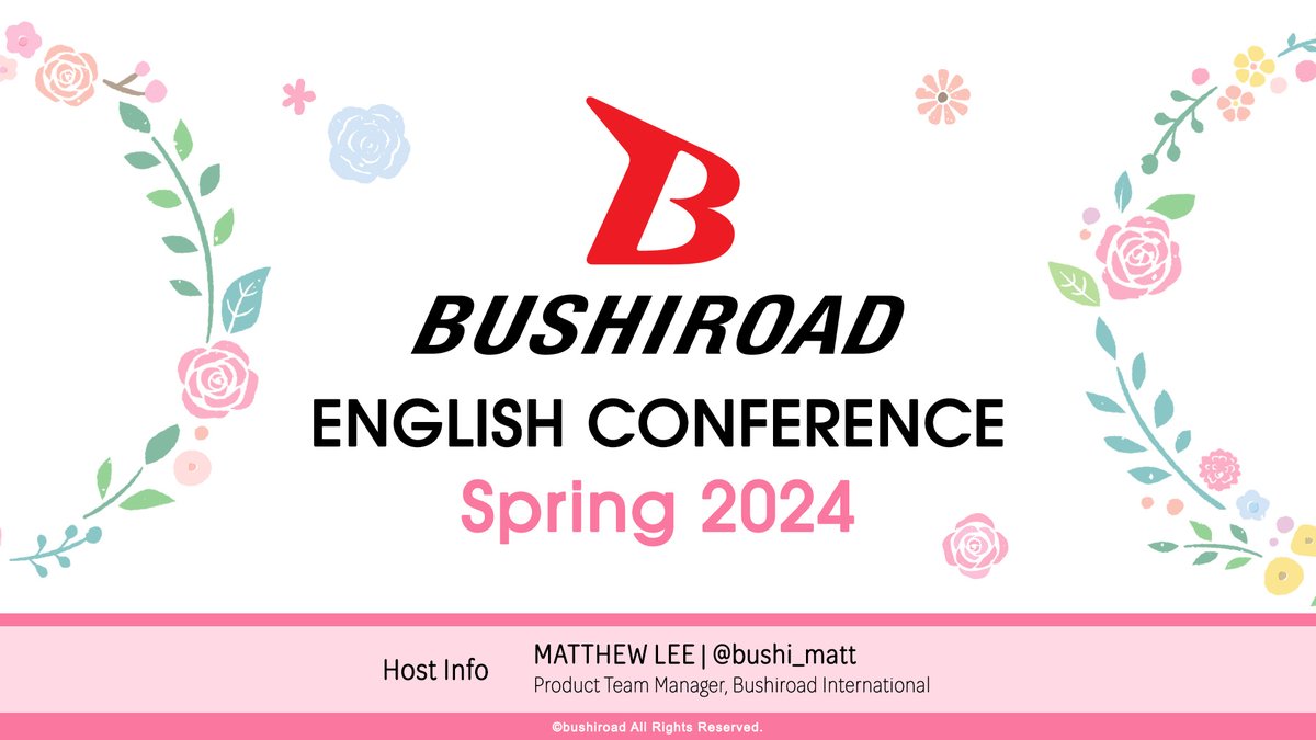 With a hop, skip, and a jump, it’s spring again! 🌸 We hope you’re blossoming with excitement for the new announcements at the upcoming #BECS24! 📅 Apr. 18, 2024 9PM (PT) 📅 Apr. 19, 2024 6AM (CEST)/12NN (SGT)/2PM (AET) #CardfightVanguard #WeissSchwarz #ShadowverseEvolve