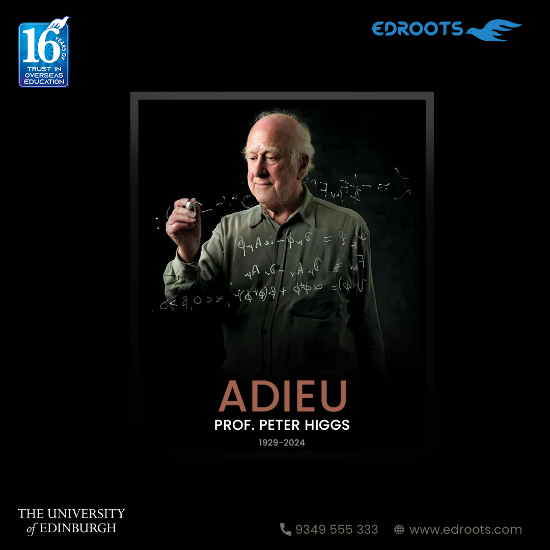 Earlier this week, the #UniversityOfEdinburgh announced the demise of #NobelLaureate Professor Peter Higgs (29 May 1929 - 08 April 2024), one of the pioneers of modern particle physics.

#ProfessorPeterHiggs #PeterHiggs #HiggsBoson #Physiciss #Edroots