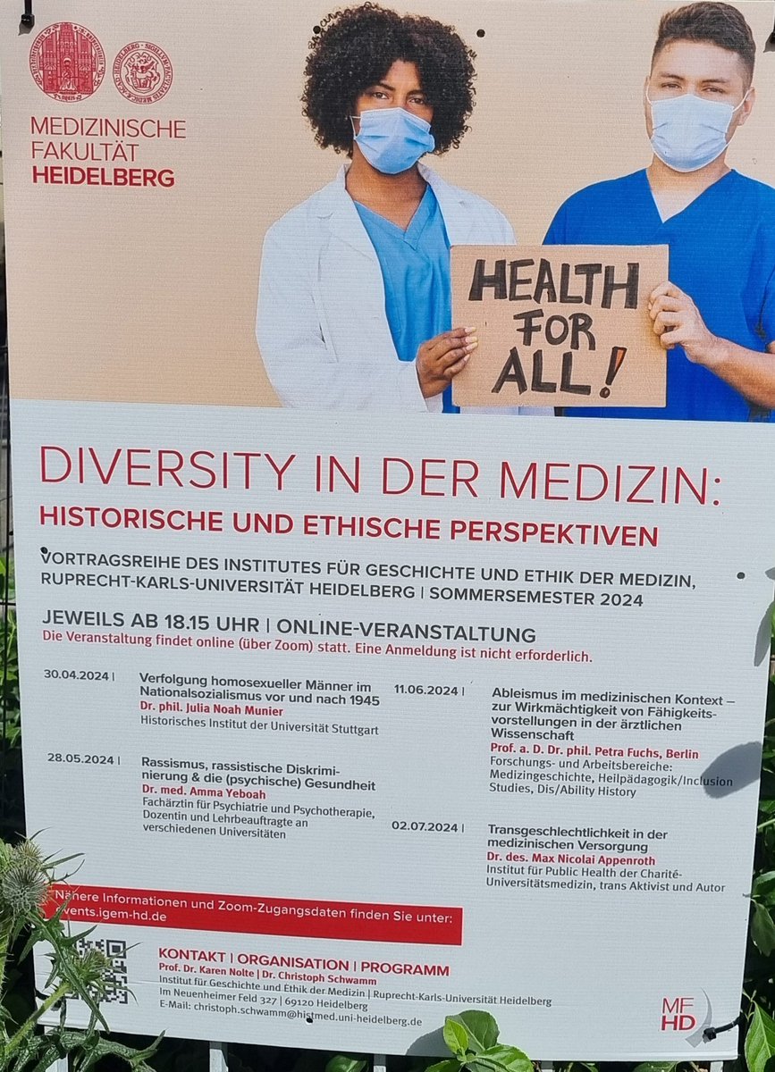 On parle de diversité en médecine...mais en Allemagne