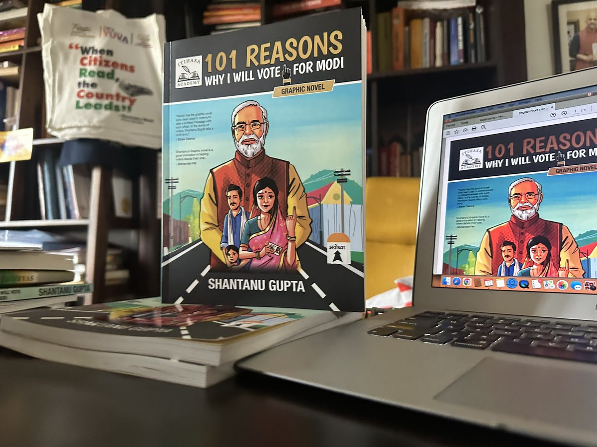 101 Reasons, Why I Will Vote for MODI @JhaSanjay ji - My bestseller title 👆 will clear all your 60 confusions and will also help in any further doubts that may crop up during the election season. Happy Reading 📖 📕 📚