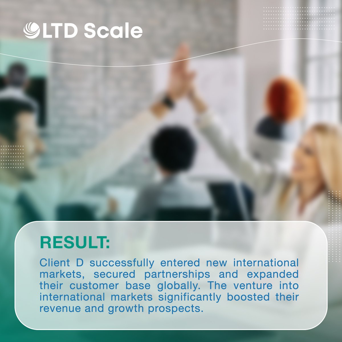 Discover how LTD Scale can help you navigate international expansion! #GlobalExpansion #SuccessStories  #LTDScale #RemoteTeams  #TeamsWithoutBorders