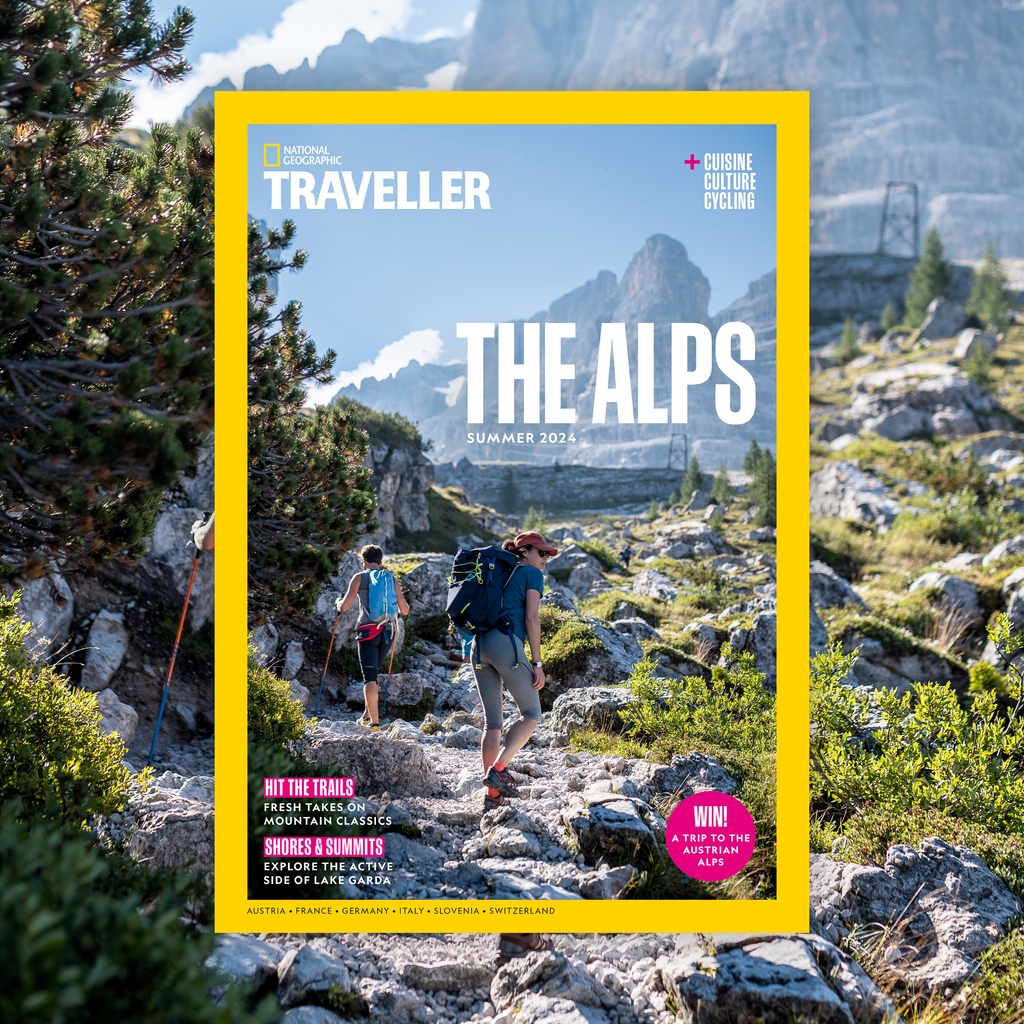 The Alps Summer guide, distributed with the May issue of National Geographic Traveller (UK), spotlights lesser-known trails — some leading to corners rarely glimpsed by foreign visitors, others offering a new look at well-loved routes. Read now: pocketmags.com/national-geogr…