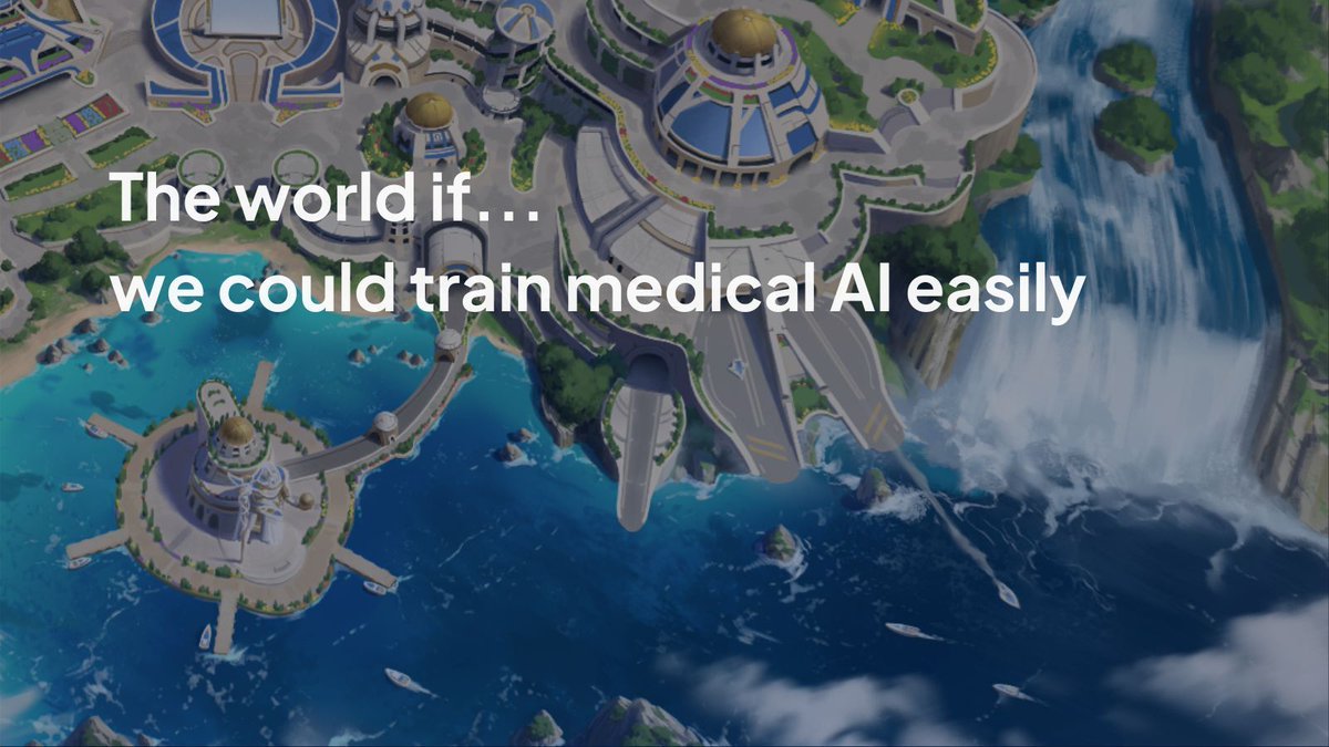 Oh wait, but we are building it! #medicalAI