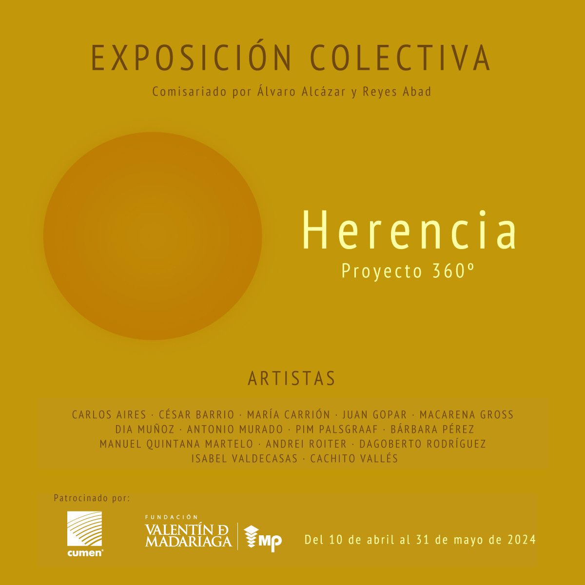 Tenemos la gran suerte de contar en Sevilla con la @FundacionVMMP, referente cultural de primer orden en la ciudad que reúne exposiciones como la que se inauguró ayer. 'Herencia. Proyecto 360º' plantea una reflexión general en torno a la crisis de valores y la necesidad de un…