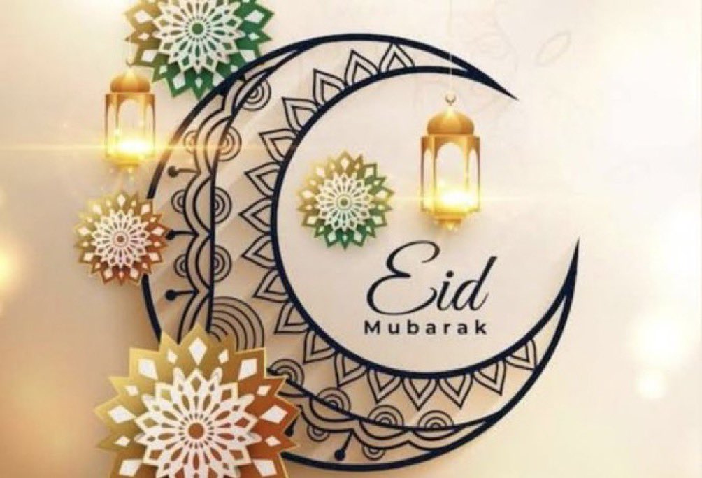 Eid Mubarak to everyone celebrating around the world. May your Eid be filled with joy and blessings 🌙✨ #EidMubarak