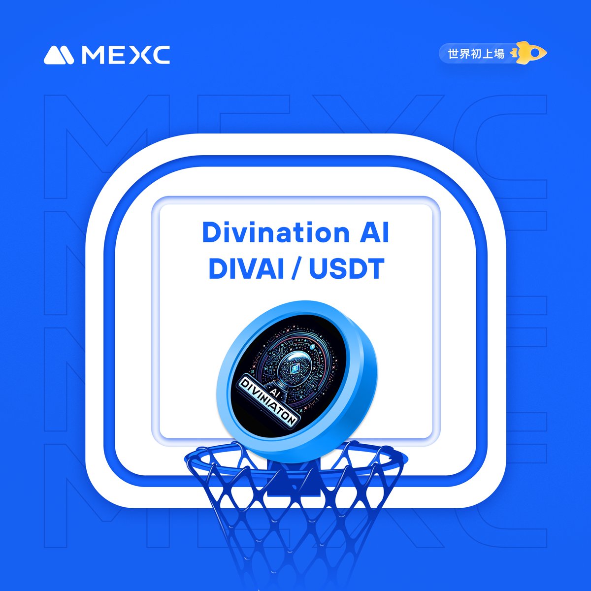MEXC_Japan's tweet photo. #Kickstarter エアドロップの投票結果および上場
#DIVAI @DivinationAI1

イノベーションゾーン上場🚀

💵入金：開始済み
💰出金：4/12 17:00(JST)
📈$DIVAI/USDT 取引開始：4/11 17:00(JST)

詳細は👉https://t.co/Y2RkZ3jXKp

#MEXC #暗号資産 #仮想通貨 #新規上場 https://t.co/7o20li2Qj4