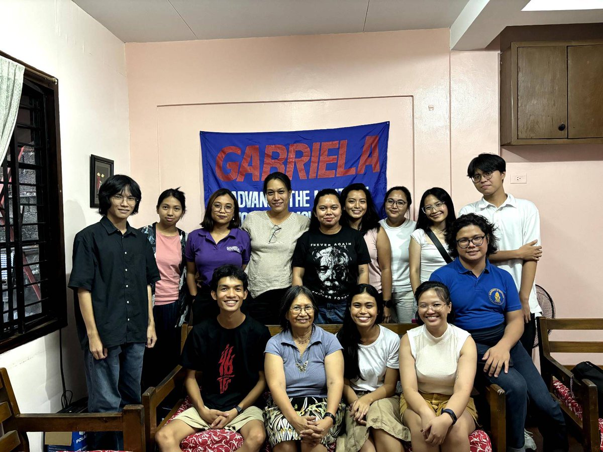 anakbayan_ph's tweet photo. Kahapon, matagumpay na nailunsad ang konsultasyon ng Anakbayan kasama ang Gabriela tungo sa pagbubuo at pagpapalakas ng laban para sa pagsusulong ng karapatan ng kababaihan. https://t.co/1P5ba3MCEJ