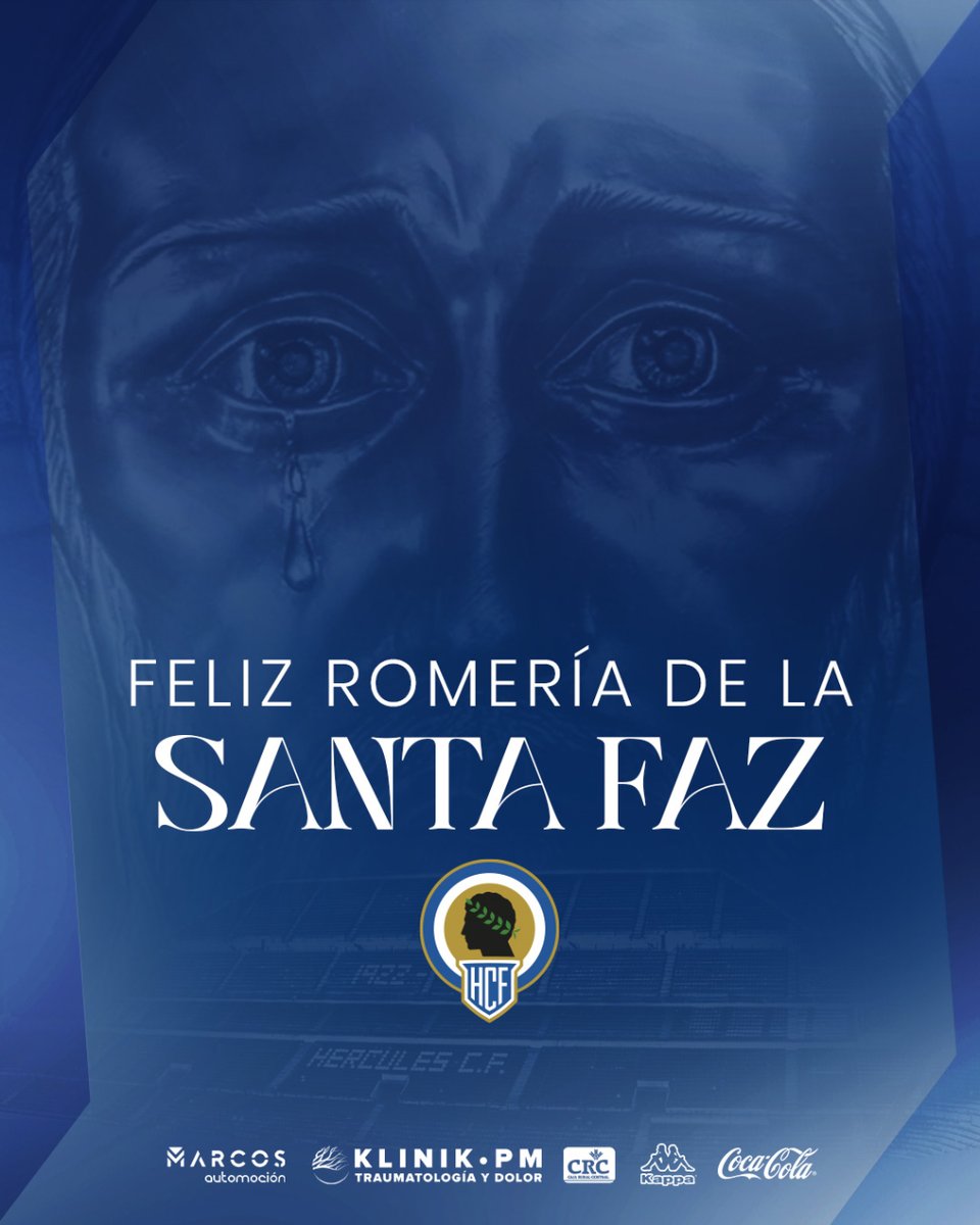 💙🤍 Herculano 🔥 Foguerer 🚶🏻 Y en Santa Faz… peregrino ¡Comparte tu romería con motivos herculanos con #SantaFazBlanquiazul! 💙 #MachoHércules 🤍