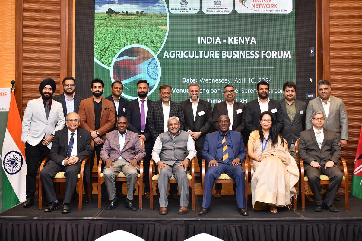 Strengthening India-Kenya #agricultural ties! #ASSOCHAM Business Delegation attended the India-Kenya Agriculture Business Forum, organized by ASSOCHAM and the High Commission of India in Nairobi, #Kenya. The forum welcomed notable guests including, Mr. Dammu Ravi, Secretary…