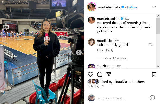 ralphierce's tweet photo. Once upon a time, Martie Bautista was both a #UAAP correspondent & a women's football varsity player for #AteneoOBF.
Unlike her fellow corre-sisters, however, Martie chose a different path: news reporting. Except she stayed close to home: covering sports events. https://t.co/e9BUQ1RGi2