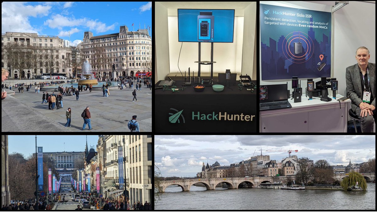 HackHunter (@wifihackhunter1) on Twitter photo Last month our <a href="/CEOTracie/">Tracie Thompson</a> and @Mike_Mattala visited Oslo, Paris, #SecurityandPolicingUK and #WiFiDesignDay in London. So worthwhile to have in-person conversations and get direct feedback on use cases and product features 🙌
#wifisecurity #cybersecurity #ozcyber #wifi #TSCM Last month our <a href="/CEOTracie/">Tracie Thompson</a> and @Mike_Mattala visited Oslo, Paris, #SecurityandPolicingUK and #WiFiDesignDay in London. So worthwhile to have in-person conversations and get direct feedback on use cases and product features 🙌
#wifisecurity #cybersecurity #ozcyber #wifi #TSCM