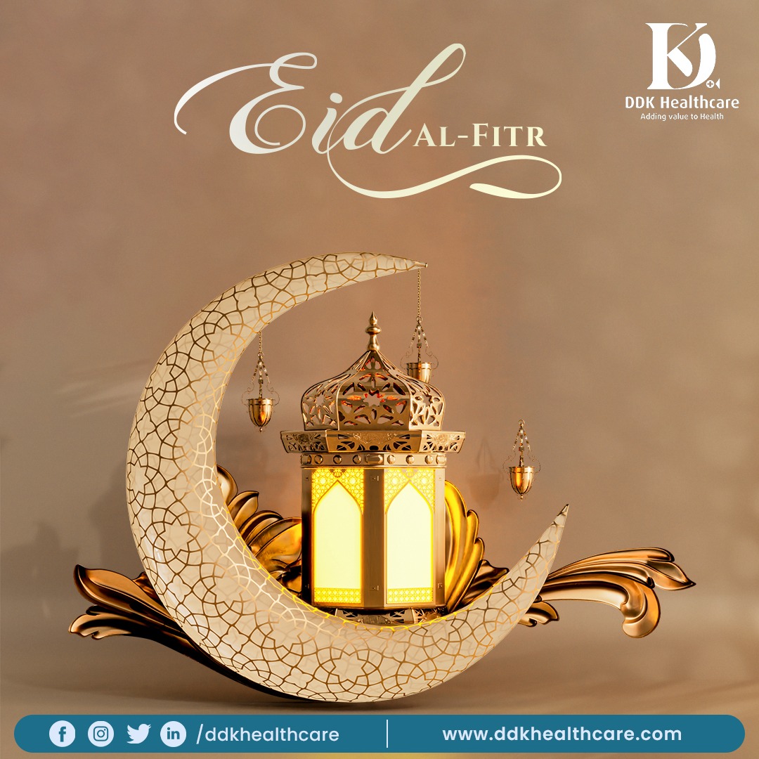 Ramadan is the gentle rain that nourishes the soul, while Eid is the rainbow that colors our world with hope, love, and blessings. Hope you have the best of both. Eid Mubarak!🌙✨🤍
#EidMubarak 
#DDK #DDKHealthcare #HealthcareSpecialist #Surgicals #Surgicaltools #HealthForAll