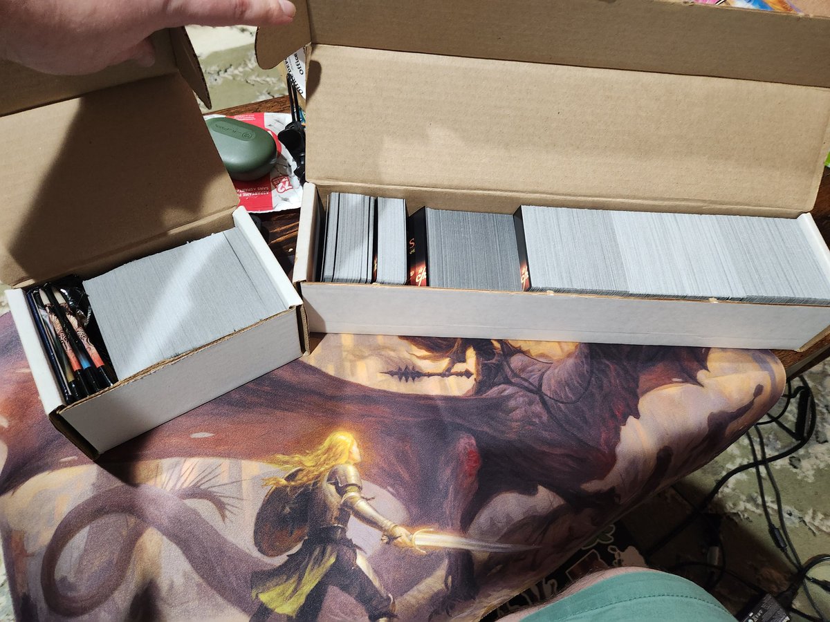 Picked up a box of Lord of the Rings TCG for $30. Let's see what I get!