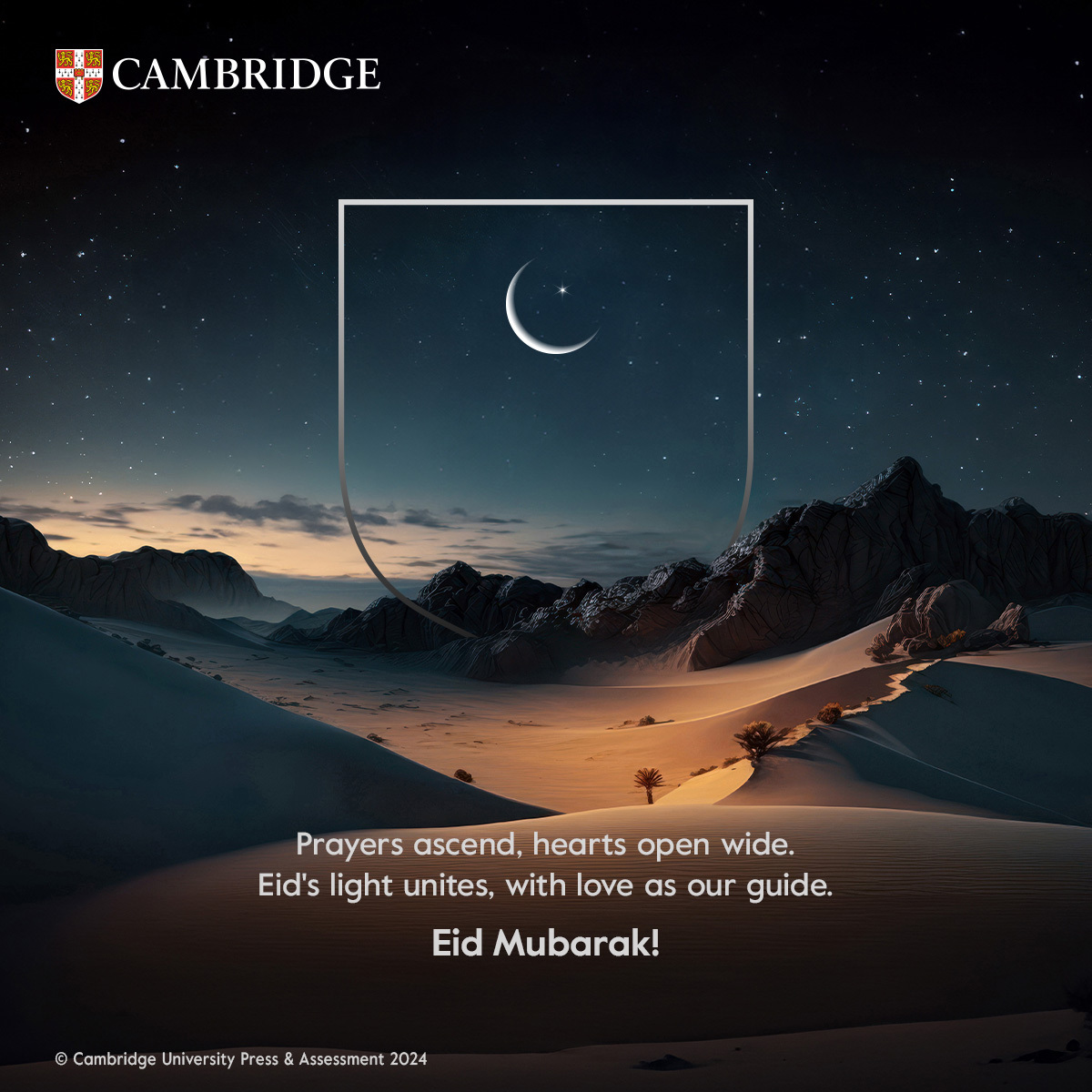 From the sweetness of dates to the joy of shared meals, Eid brings blessings untold. Wishing you a delightful celebration, Eid Mubarak!

#Cambridge #WeAreCambridge #Eid2024 #eidmubarak2024