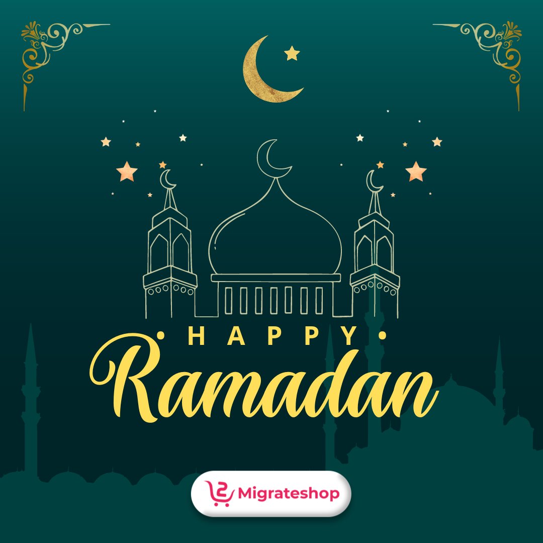 🌙 Ramadan Mubarak! 🌙

✨ As the crescent moon is sighted, I wish you a month filled with blessings and forgiveness. Ramadan Mubarak to all! 

Check Now: migrateshop.com

#HappyRamadan2024 #EidMubarak #Eidmubarak2024 #EidCelebration #migrateshop #wishes #business