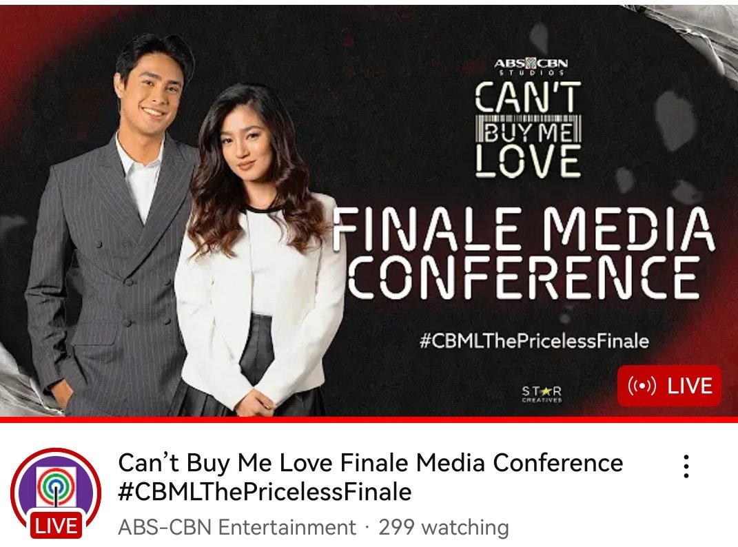 omg ito na bubblies

CBML FINALE MEDIACON
#CantBuyMeLove 

#CBMLAllTimeHigh
#CBMLThePricelessFinale
#DonnyPangilinan | #BelleMariano
#DonBelle | #CantBuyMeLoveDB