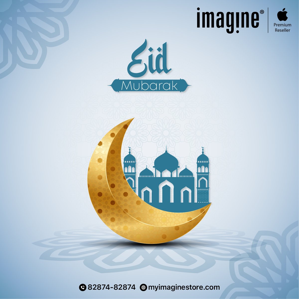May this Eid bring you endless blessings, happiness, and success in all your endeavors. Eid Mubarak from @ImagineApplePR! #Apple #Tresor #Imagine #EidMubarak #EidWishes #Happiness #Success