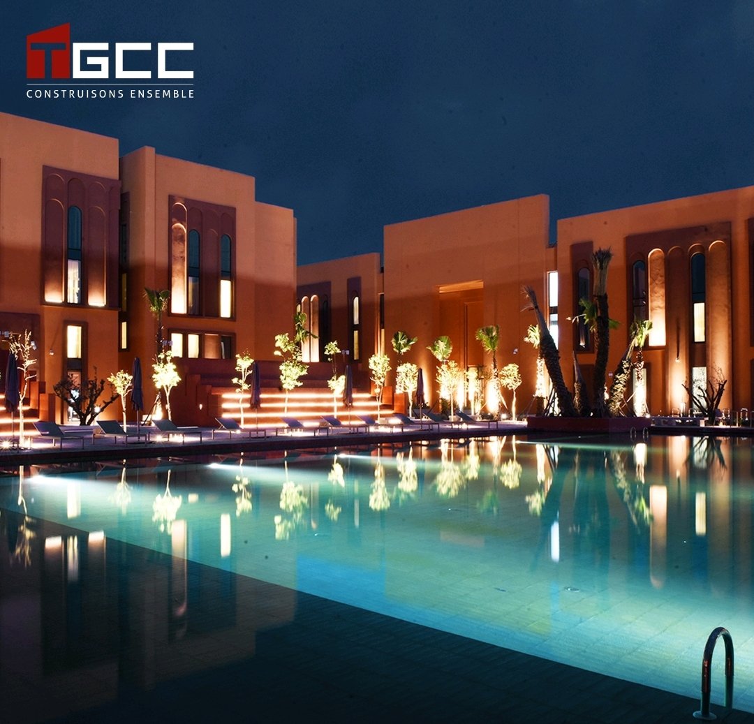 ⚫بعد انتهاء أشغاله، نظرة على فندق Double Tree by Hilton بالحرم الجامعي @UM6P_officiel بالمدينة الخضراء بنجرير.

المصدر: TGCC.
#Morocco #بنجرير