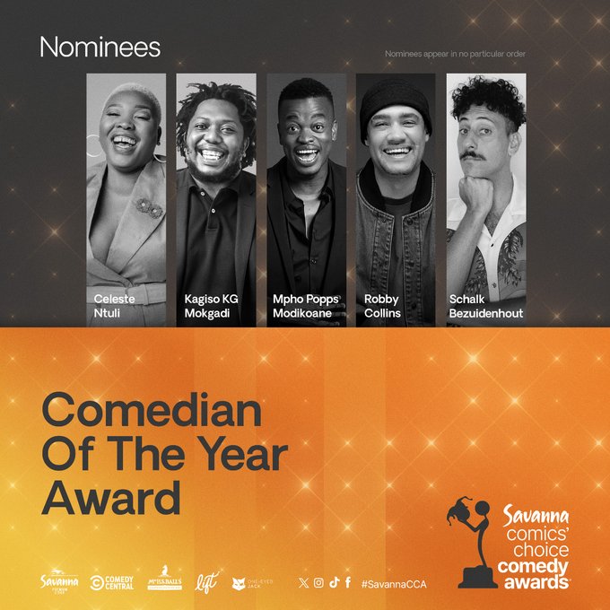 [Have Your Say] Who will walk away with this year Savanna Comics’ Choice Comedy Awards - 'Comedian of the Year Award'? tinyurl.com/58vf3f9h via @NoJokesComedy