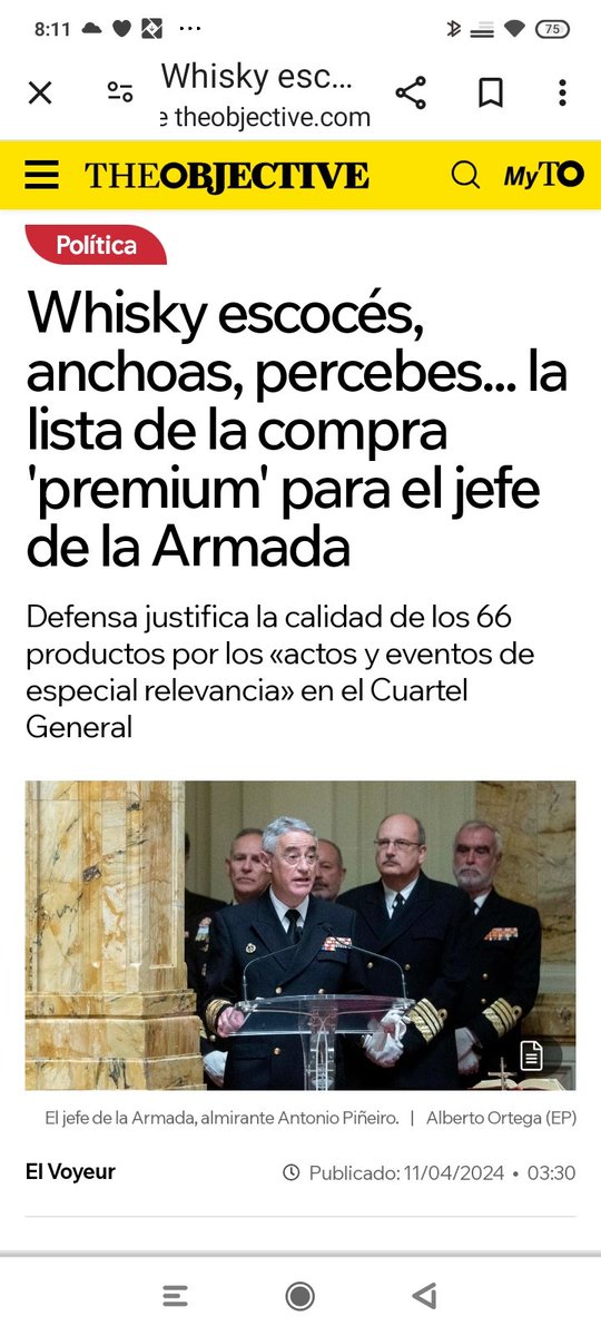 En plena campaña de Renta, ves que tus impuestos van a Sanidad ,educación, whisky escocés, anchoas, percebes , almeja de carril, gambón, solomillo.....