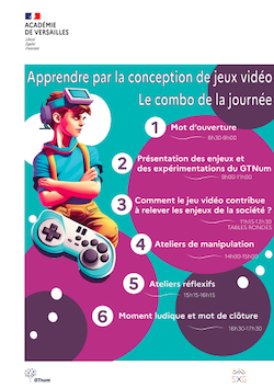 Apprendre par la création de jeu vidéo edunumrech.hypotheses.org/9170 retour sur la journée de restitution du #GTnum #CreaJV @Edu_Num @DANEVersailles @DANECreteil @DANE_Clermont @BordeauxDane @Fusion_Jeunesse @cedric_lab @toxicode_fr @LIP6_lab @CyrilChartr @MaLouPro