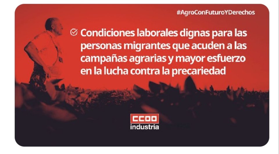 📢Federación Industria Andalucia.
Delegados/as de todas partes de Andalucia se sube a los autobuses hacia Madrid para CONCENTRACION DEL SECTOR AGRARIO en el Ministerio de Agricultura.

Vamos compañeras/os 🧑‍🌾‼️
#AgroConFuturoYDerechos.
#AgroCCOO.
