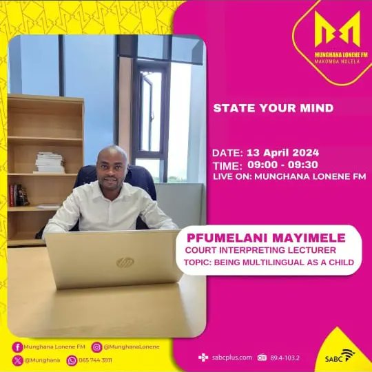 thebornreader2's tweet image. I will be live on SABC Munghana Lonene FM this coming Saturday discussing the benefits of multilingualism for children. Do tune in!📻📚