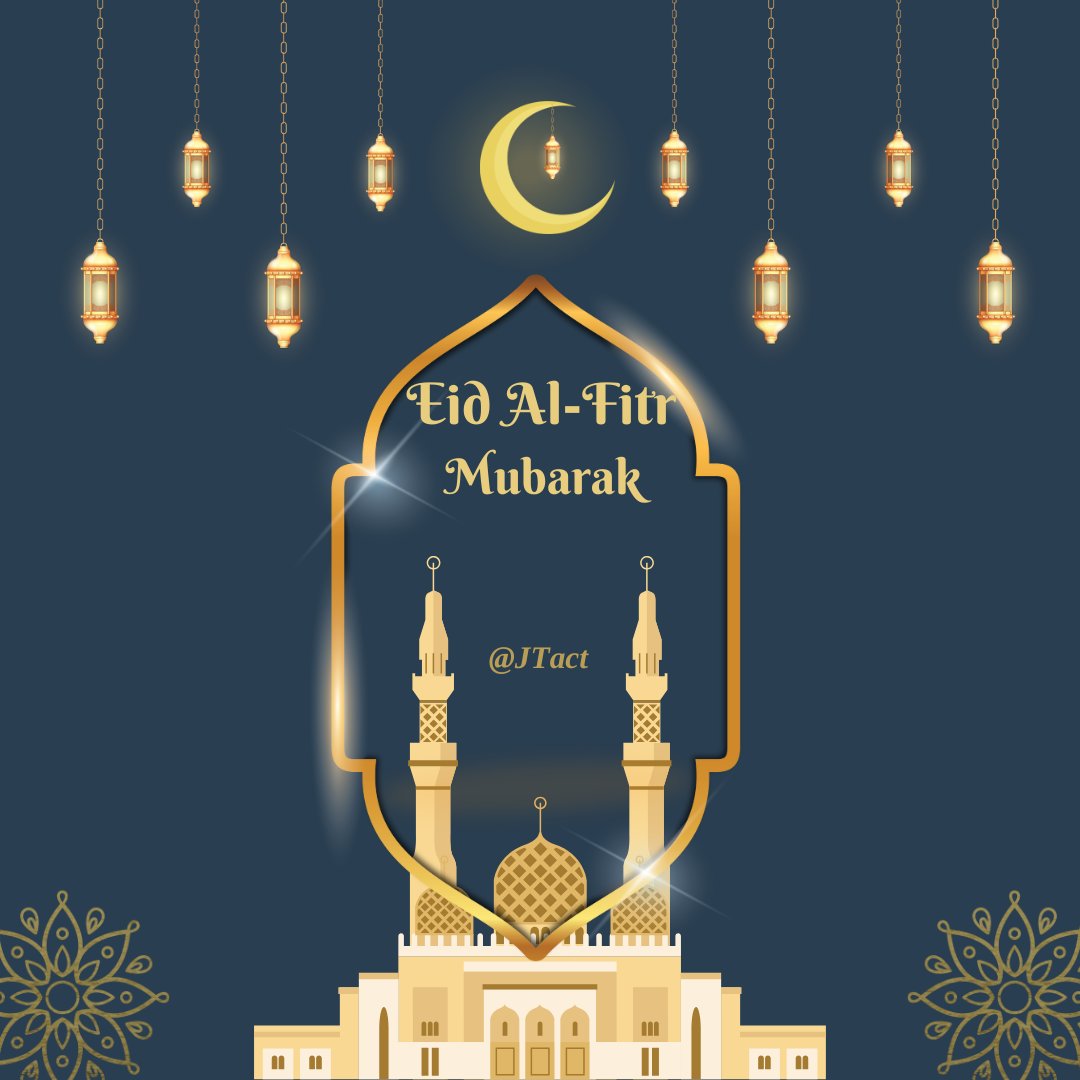 #Eid Mubarak! 
Wishing you a blessed #EidAlFitr and peace, filled with prosperity in your business from all of us at #JTact!
#EidMubarak #EidAlFitr2024
#بتوقيت_العيد أسرة هلا تعايدكم بعيد الفطر المبارك، وكل عام وانتم بخير 💛.