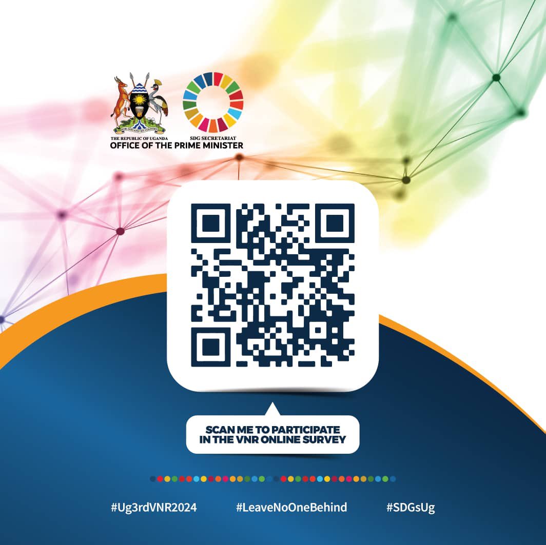 To  ensure a comprehensive and exhaustive engagement of all
stakeholders, the  whole-of-Government approach will be used to ensure participation of all key Ministries Departments and Agencies and all key players and stakeholders. 

#Ug3rdVNR2024 
#LeavingNoOneBehind