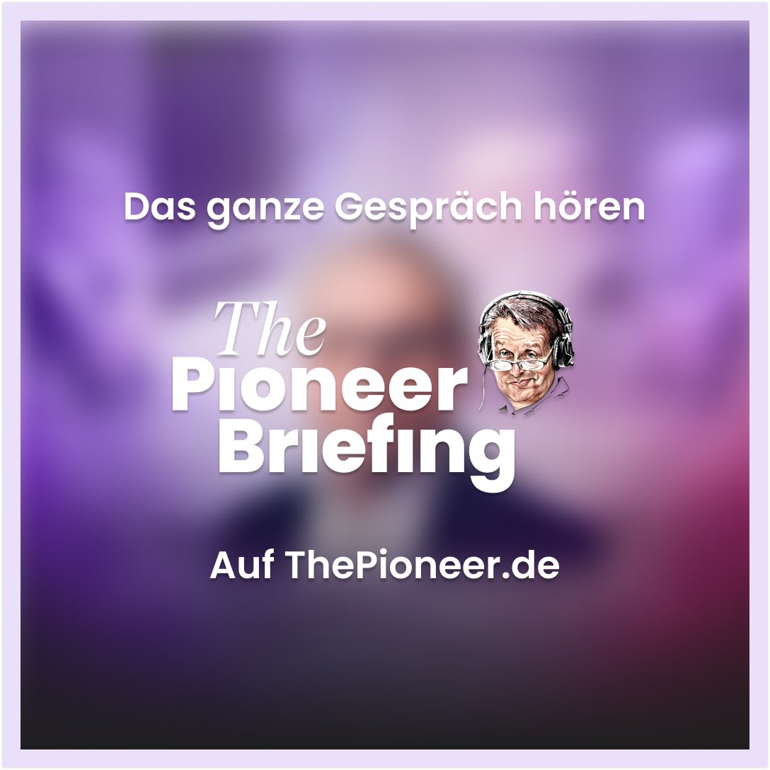 Daniel Brössler, Leitender Redakteur in der Parlamentsredaktion der @SZ , spricht mit @gaborsteingart über Kommunikation und Führung von @OlafScholz. 🖋️ 🧷 Jetzt anhören: thepioneer.de/promo/H0S7gUZH… #bundeskanzler #olafscholz #führungskompetenz #kommunikation