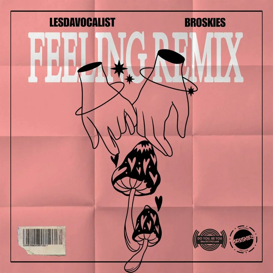A few Hours left for this banger to drop 🤗
Lesdavocalist, Tsonga Soulite - Feeling (Broskies Remix) 🔥
Release Date: Tomorrow 🎉🎊💃🏿

traxsource.com/title/2221569/…

beatport.com/release/feelin…

junodownload.com/products/lesda…

 #DyByRecords #newmusicalert #MzansiHits #MzansiArtists #music