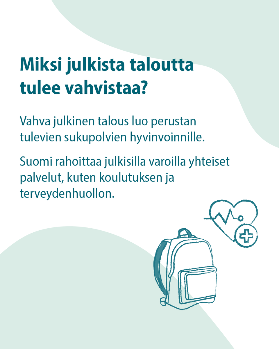Kevään merkki: kehysriihi alkaa 15. huhtikuuta. 

Kehysriihessä päätetään vuosien 2025–2028 julkisen talouden suunnitelmasta ja etsitään keinoja julkisen talouden vahvistamiseksi.

#Kehysriihi