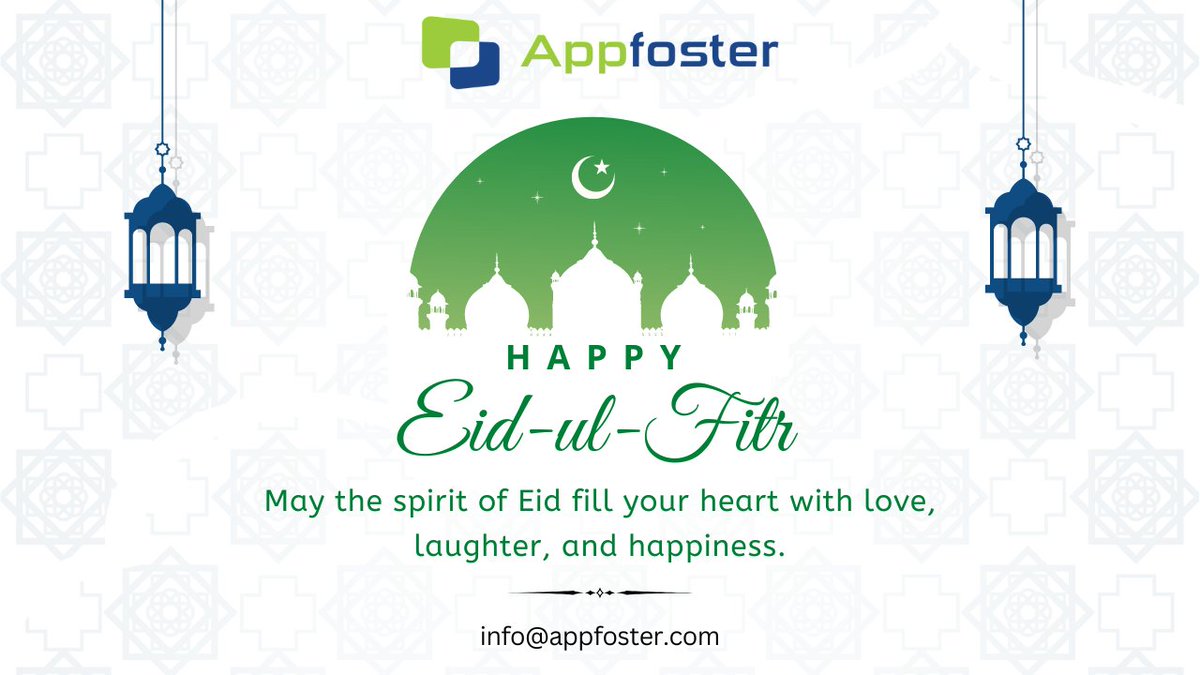 Wishing you and your loved ones a blessed Eid filled with joy, peace, and togetherness! ✨

From all of us at Appfoster, Eid Mubarak!

#EidMubarak #Celebration #Appfoster #seamlessdxb #MiddleEastEvents #SeamlessMiddleEast #Eid2024 #EidCelebration