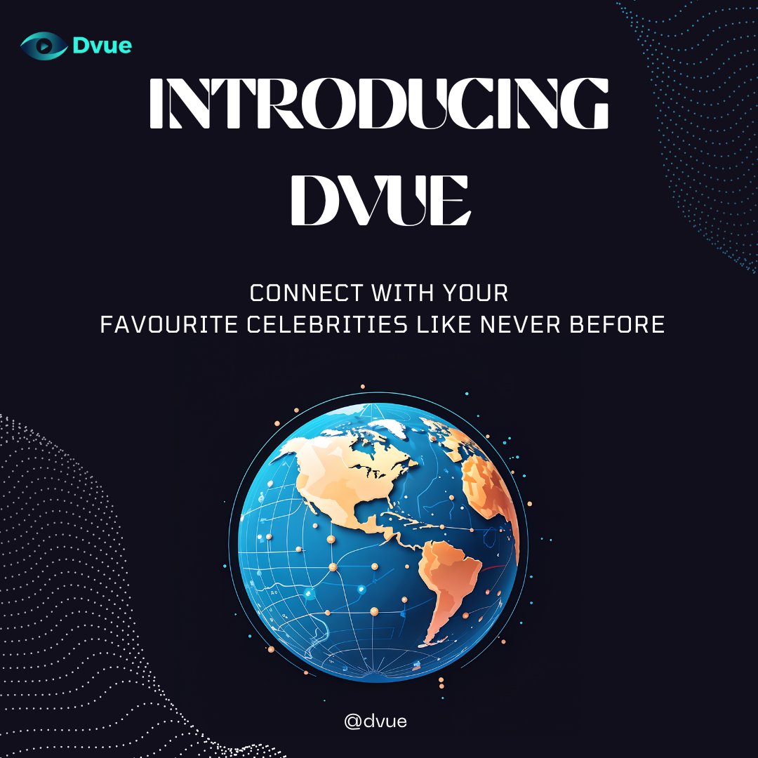 DvueDocs's tweet photo. DVUE stands as the cutting-edge social finance application revolutionizing the connection between fans and celebrities.

A thread [1/4]

#dvue #fintech #socialmedia #NFT #metaverse #Web3Community https://t.co/HobwtilN86