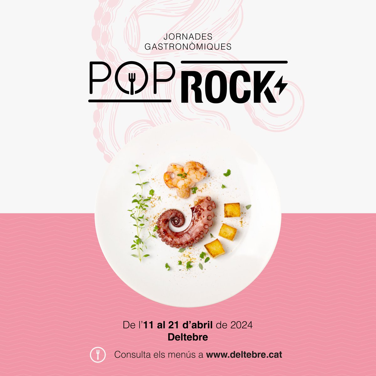 Aquest cap de setmana 🐙encara ets a temps de gaudir de la 👉 1a edició de les Jornades Gastronòmiques del Pop a Deltebre 👉 21 restaurants del municipi participen amb suculents menús amb el pop com a ingredient protagonista. ℹ️ deltebre.cat/wordpress/wp-c… @ajdeltebre