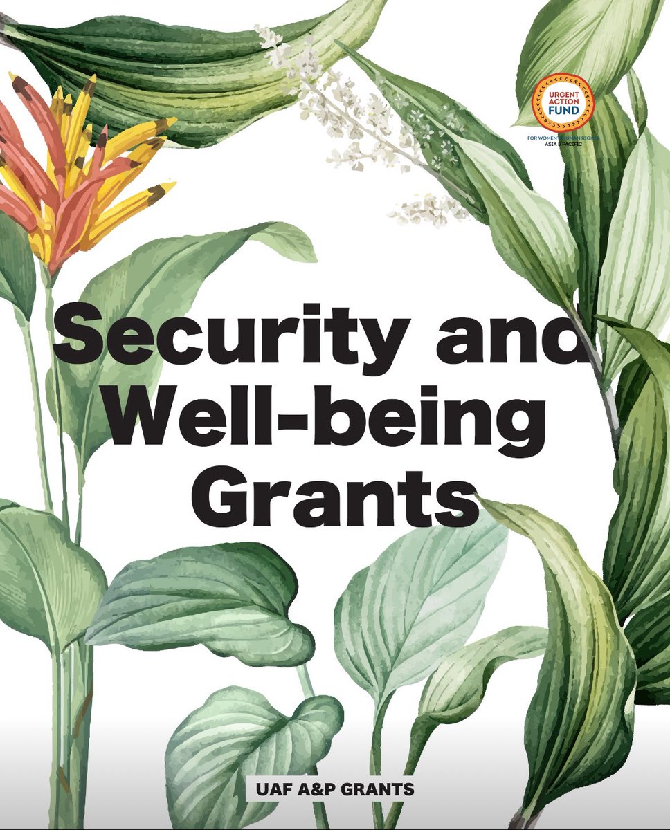 💁🏾‍♀️ Did you know UAF A&P’s Security and Well-being grants are available all year round? ☘ If you’re a woman, trans, or non-binary human rights defender in need of urgent financial support, apply for our rapid response grants today! 🔗 Details here: uafanp.org/security-and-w…