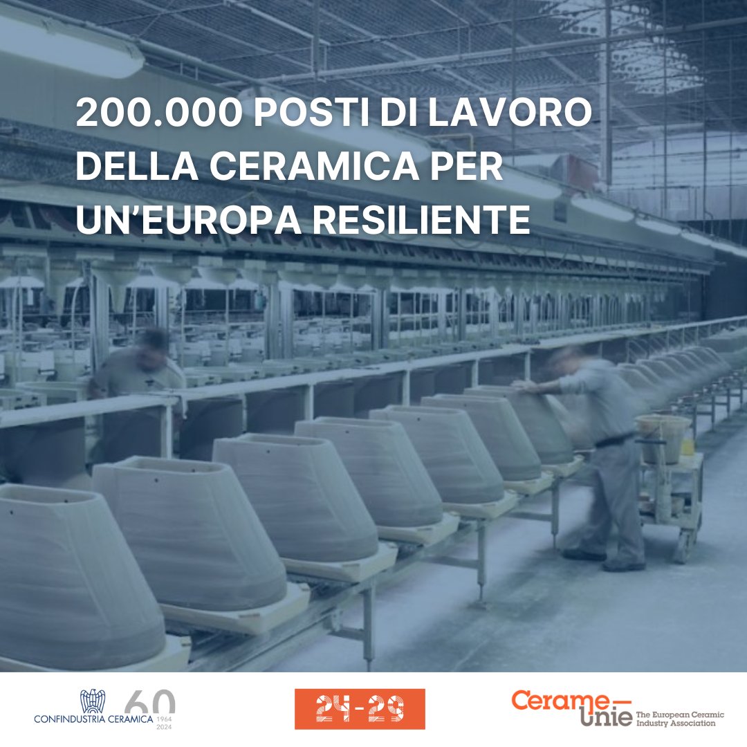 Produrre in #Europa e per l'Europa rafforza la #sicurezza strategica della catena di approvvigionamento dell'UE, riduce la dipendenza da paesi terzi e sostiene un'Europa #resiliente.

Leggi il #Manifesto della ceramica europea ➡️ lnkd.in/dDEGs2A2

<a href="/CerameUnie/">EU Ceramics</a>