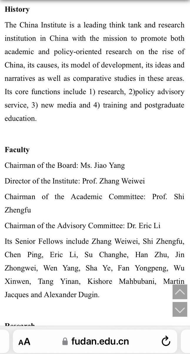 Leftists who say Russia, China are more democratic than western parliamentary democracies, ignore the fact Dugin the self-professed fascist is also a Senior Fellow at the China Institute, at China’s prestigious Fudan University.