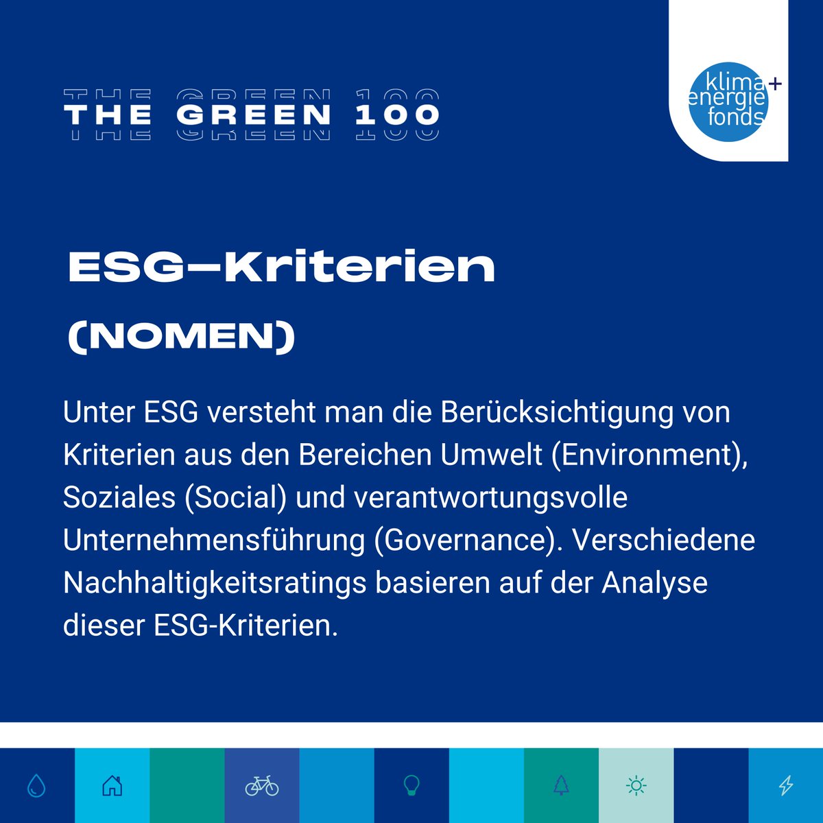 Was sind eigentlich #ESG-Kriterien, und warum setzen sie neue Maßstäbe für nachhaltige Investitionen? 📈🌱 Machen Sie sich schlau bei „The Green 100“! 💚 🗓 6. Juni 2024 📍 Wiener Hofburg 🔗 thegreen100.at @klimafonds @impacthubvienna @BMKlimaschutz