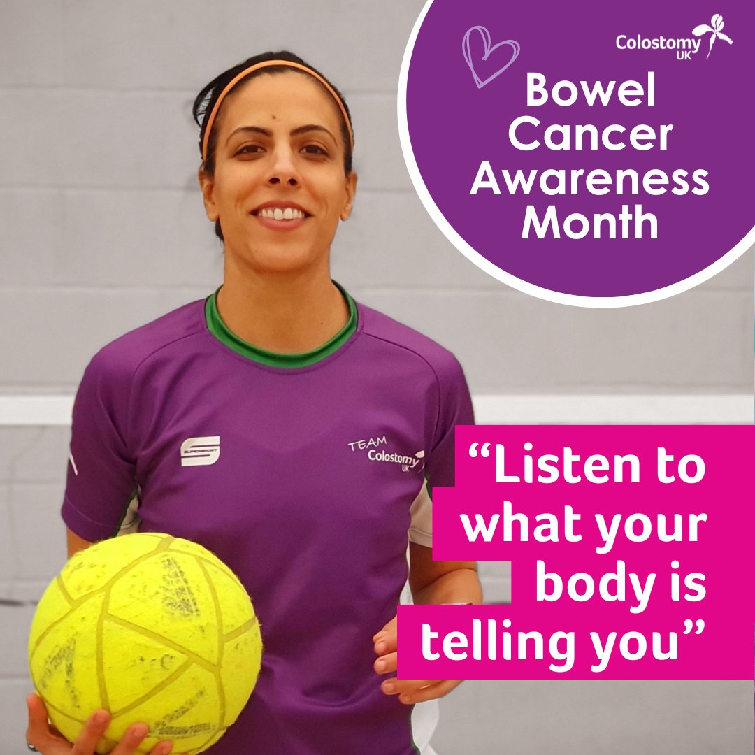 It's normal that in our busy lives, we may find excuses for not feeling 100%. When Nav bravely shared her bowel cancer story, she hoped people would listen to what their bodies tell them and not ignore the symptoms. Nav's story 👉 colostomyuk.org/bowel-cancer-a… 💜 #bowelcancer