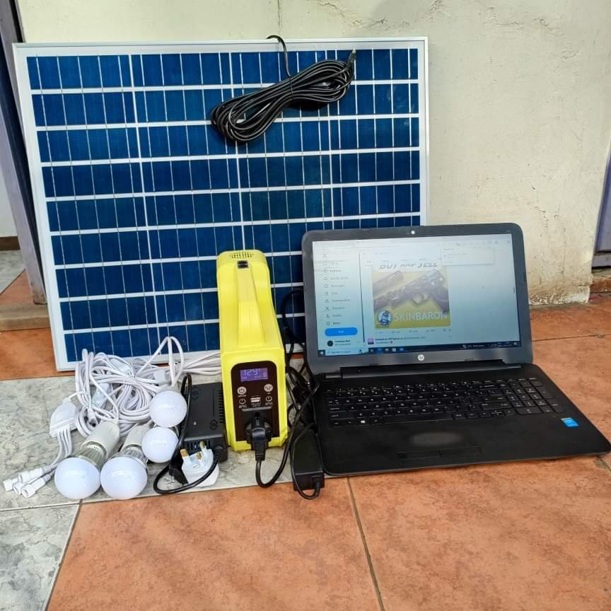 Equipped with a 300-watt inverter, the system can power various devices, including lights, TVs, and small appliances, offering versatility in energy usage. Call/whatsapp 0754 212159. #BushSolarLightsDelivers