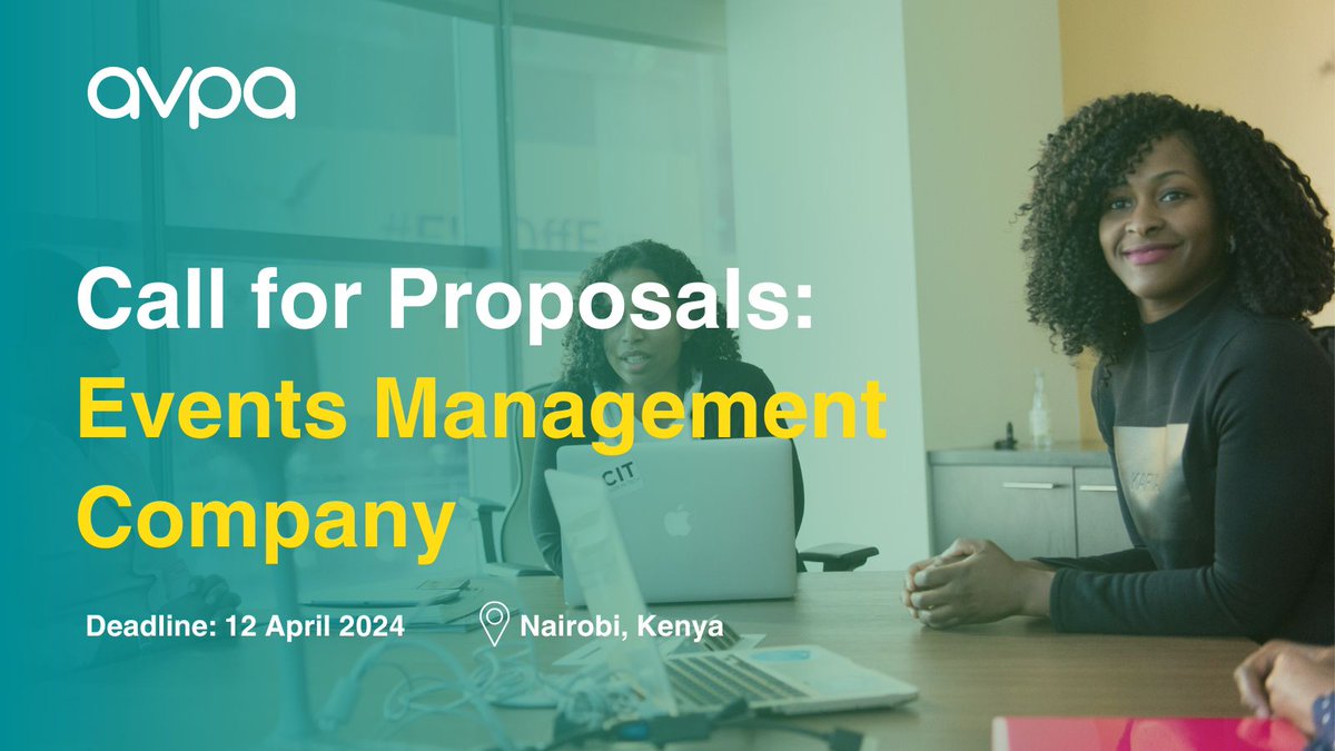 #Opportunity We are looking to engage an experienced Event Management Company to handle the logistical planning and execution for our upcoming conference. Join us in creating a memorable experience. Read the ToRs and submit your proposal by 12th April 🔗 bit.ly/3U7jdSS